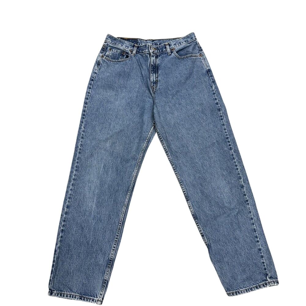 Vintage Levis 560 Jeans Womens 14M Loose Fit Straight Leg High Rise Made In USA